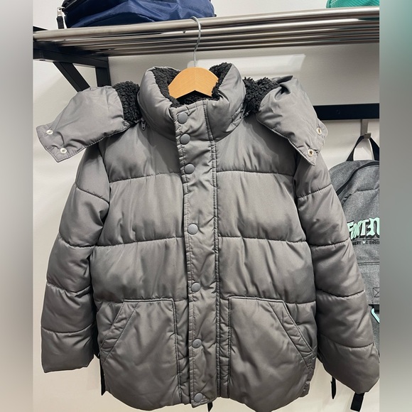 Gap Boy size Small (6-7) color new shadow kids puffer jacket - Picture 2 of 12